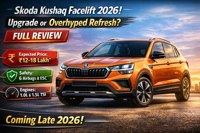Skoda Kushaq Facelift