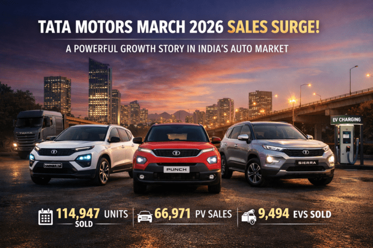 Tata Motors March 2026 Sales