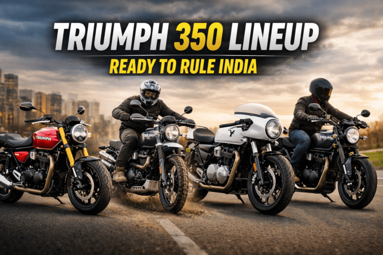 Triumph 350 lineup