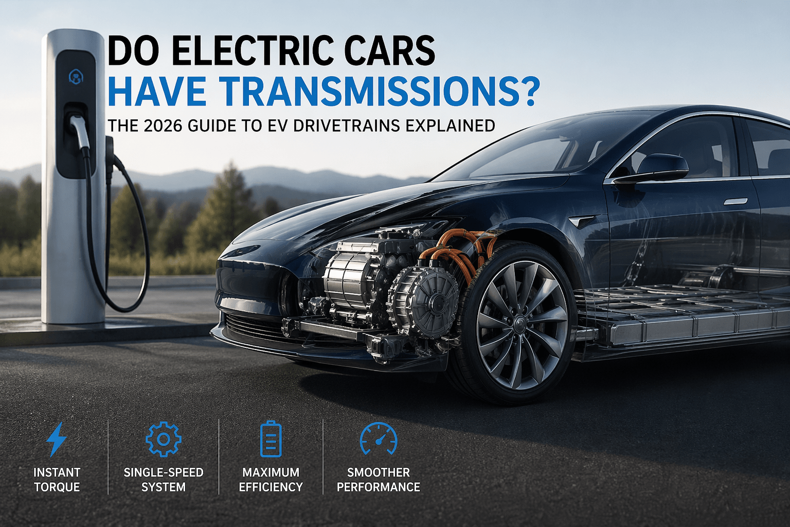 do electric cars have transmissions