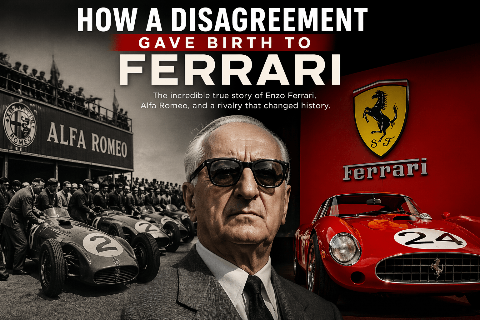 how a disagreement gave birth to ferrari