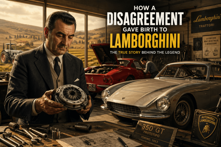 how a disagreement gave birth to lamborghini