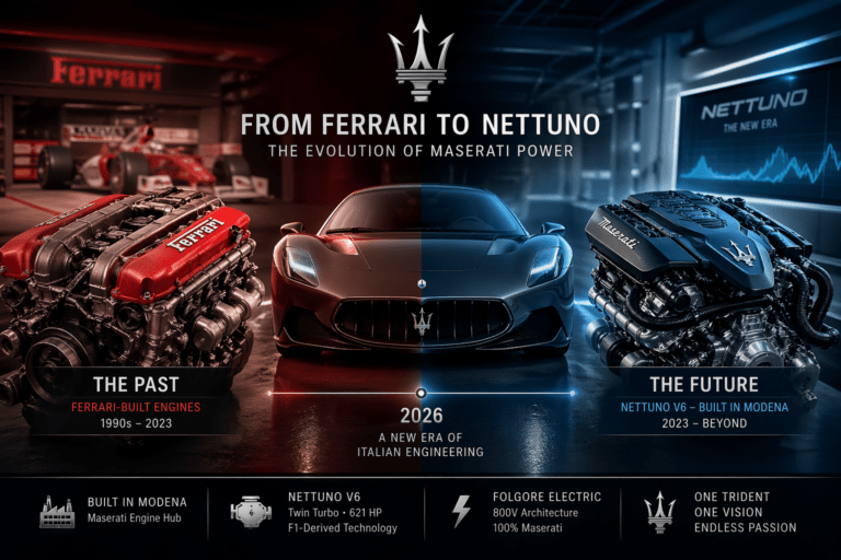 who makes the engines for maserati